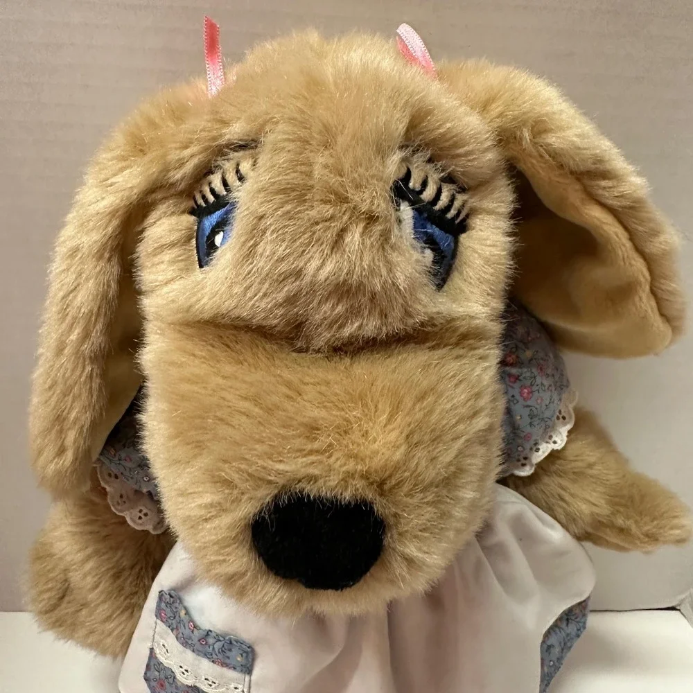 Happy Hanna Plush Dog Kings Creations Douglas Singing Jesus Loves Me Works